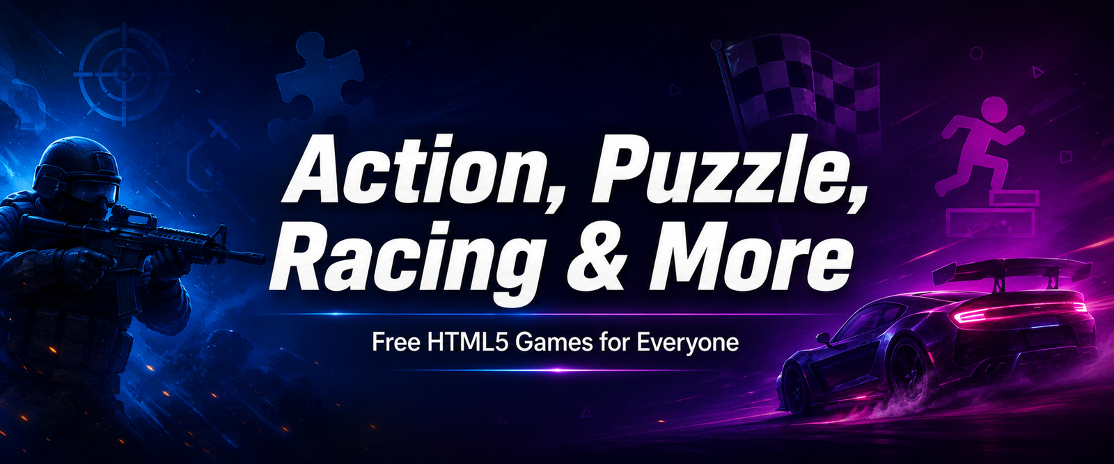 Action, Puzzle, Racing &amp;amp; More